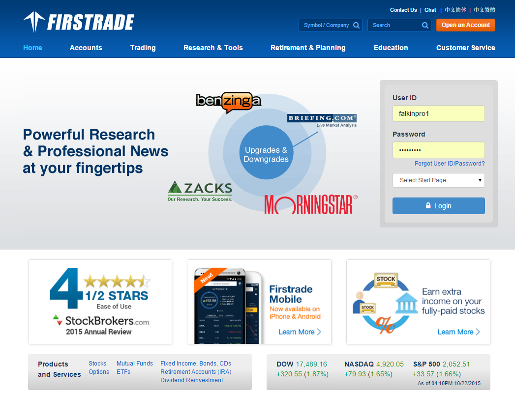 Firstrade Review 2015 - StockBrokers.com