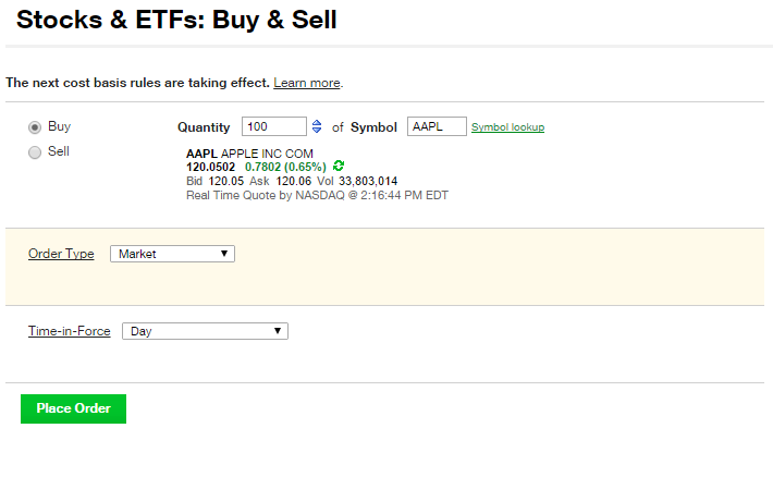 Option fees td ameritrade